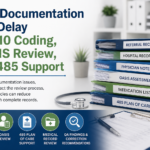 Common documentation issues that delay ICD-10 coding, OASIS review, medical record review, and 485 Plan of Care support for home health agencies.